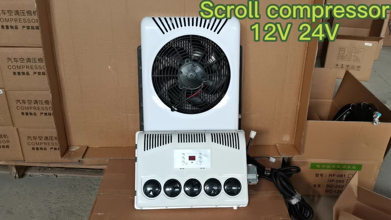 Cabin sleeper cooling AC parking cooler 12v 12 volt parking air
