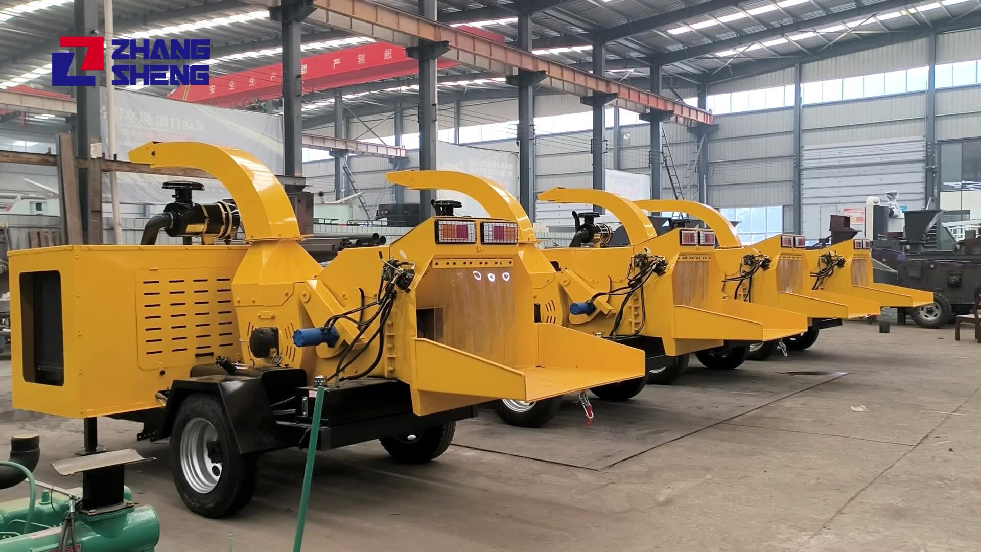 Industrial 8 Ton Wood Chipper Vacuum Landworks Wood Chipper Shredder