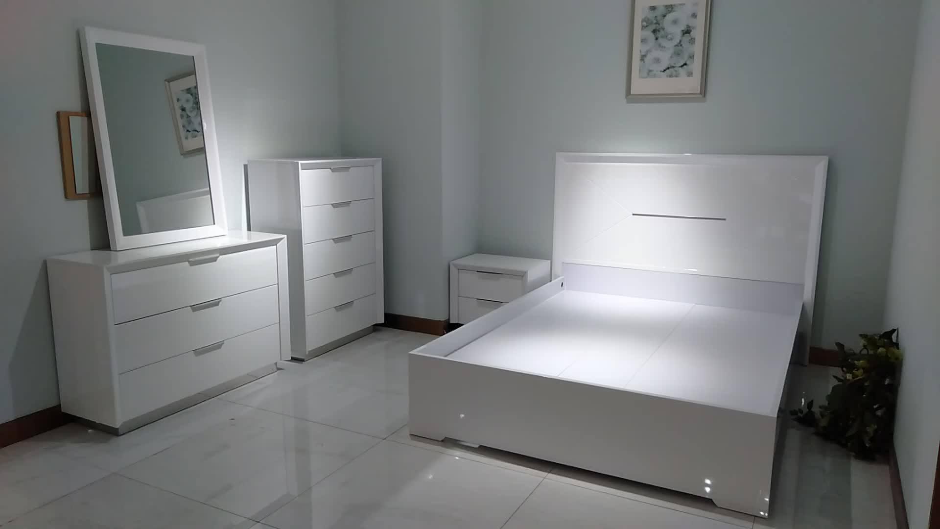 Modern Home Furniture Simple Competitive Price Mebel Bedroom Mobilya