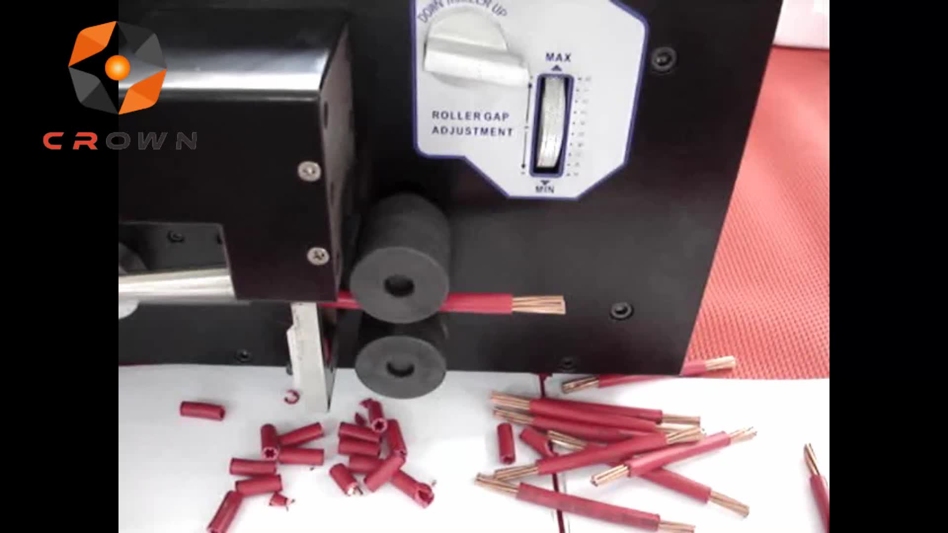 Automatic Wire Stripping&cutting And Insulated Sleeves Insertion Wire