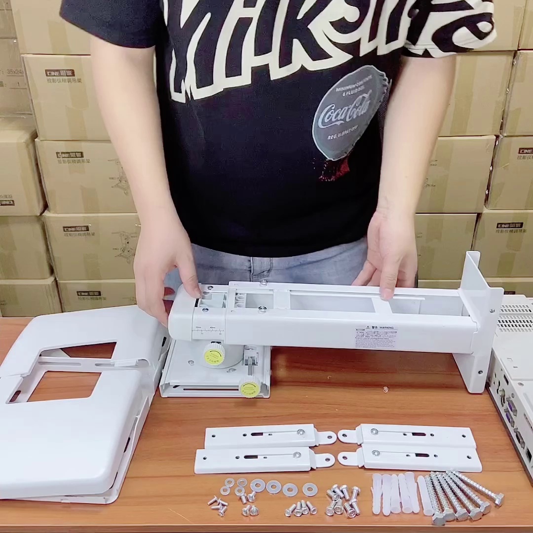 天花板级投影神器。思影Z154壁挂支架适配坚果O2 Ultra/小米激光电视，观影体验直接起飞