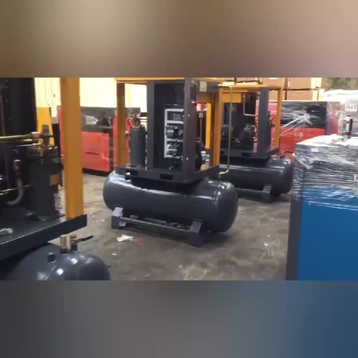 Airhorse 7hp 10hp 15hp 20hp Stationary Compressor With Tank And Dryer