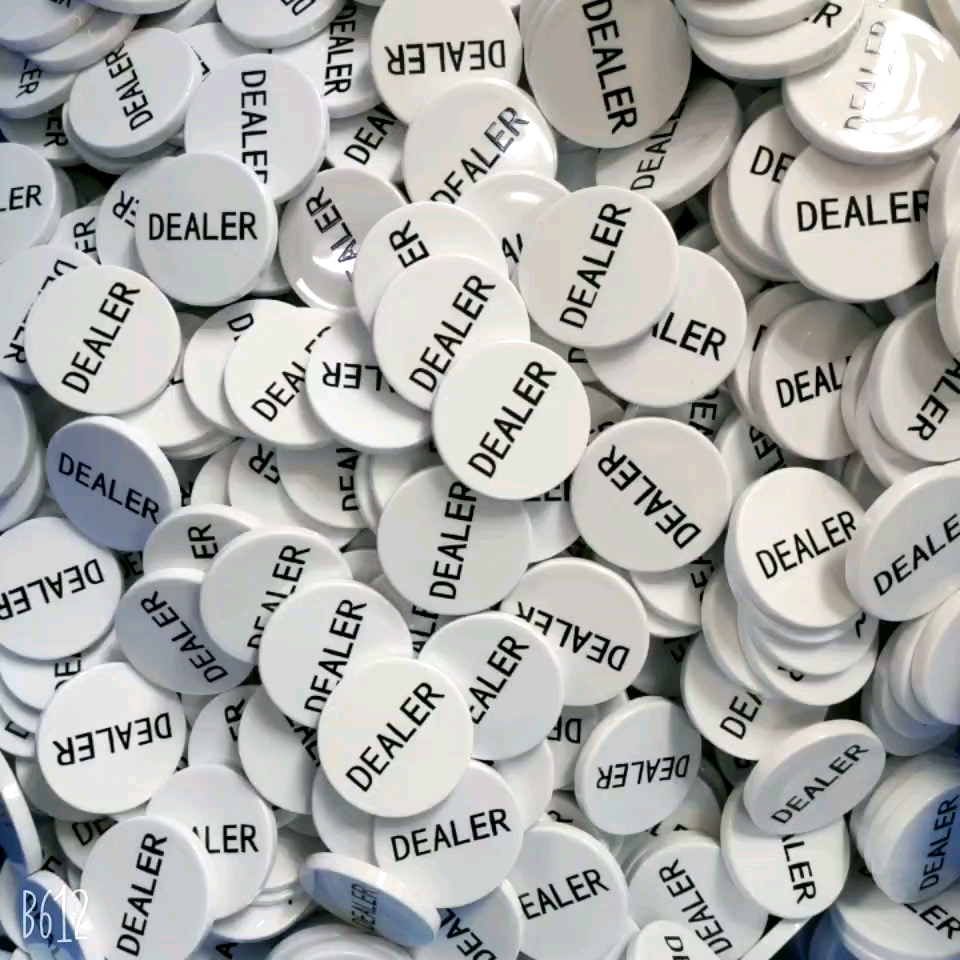 Custom Poker Dealer Button Big Blind Small Blind Little Blind - Buy