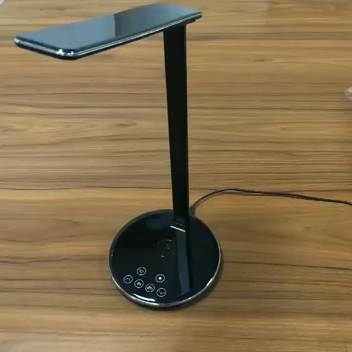 New Product Led Desk Lamp With Wireless Charging - Buy Lamp With