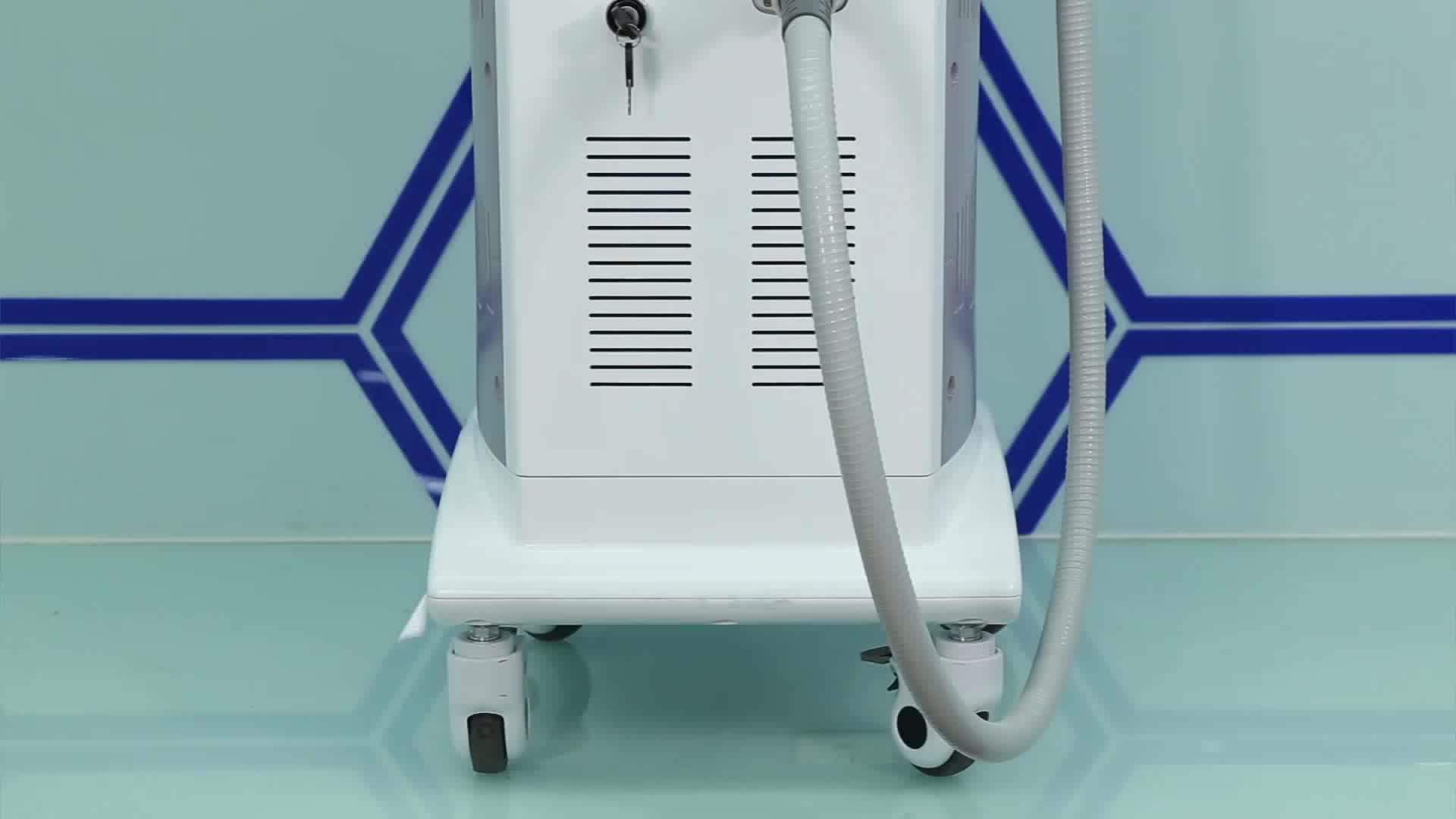 2021 Miracle Epilator 10 Bars 808nm Hsr Laser Hair Removal Machine