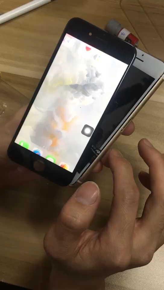 damage lcd screen by touching manufacturer