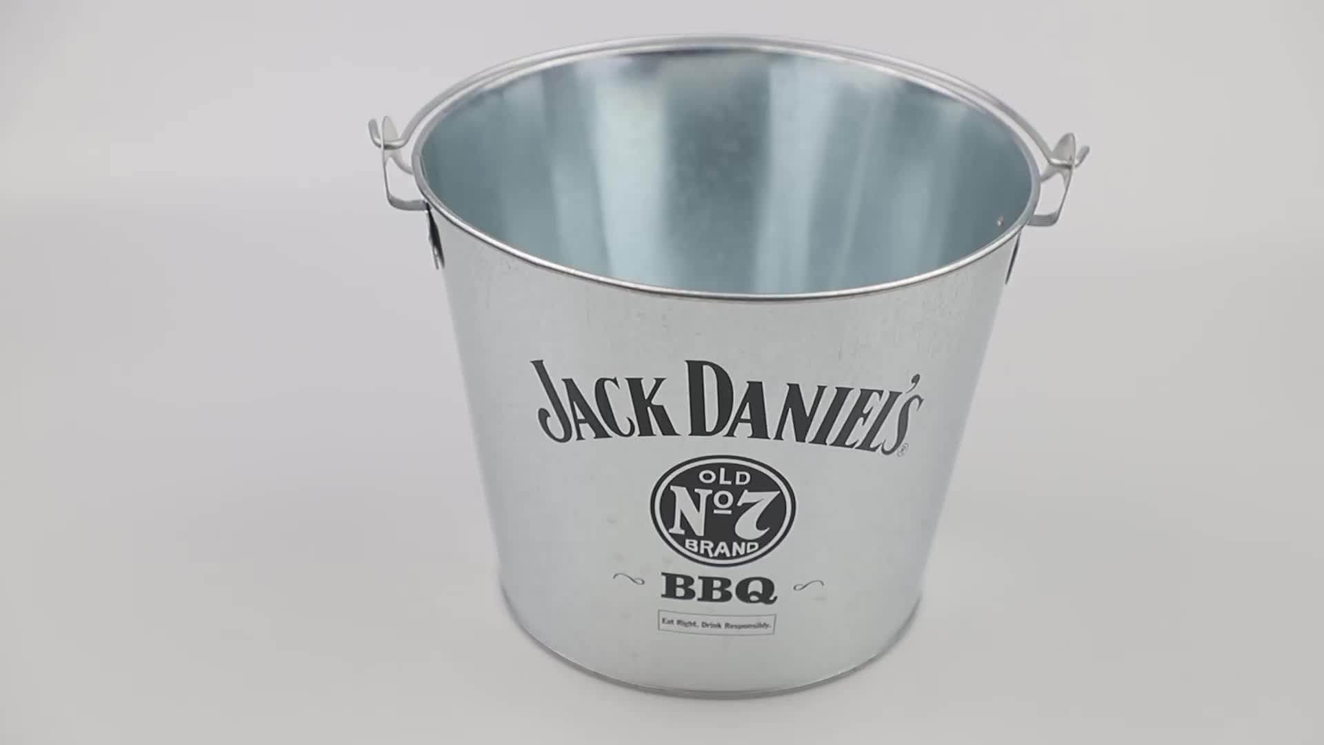 High Quality Gallon Galvanized Antique Buckets With Custom Logo Buy