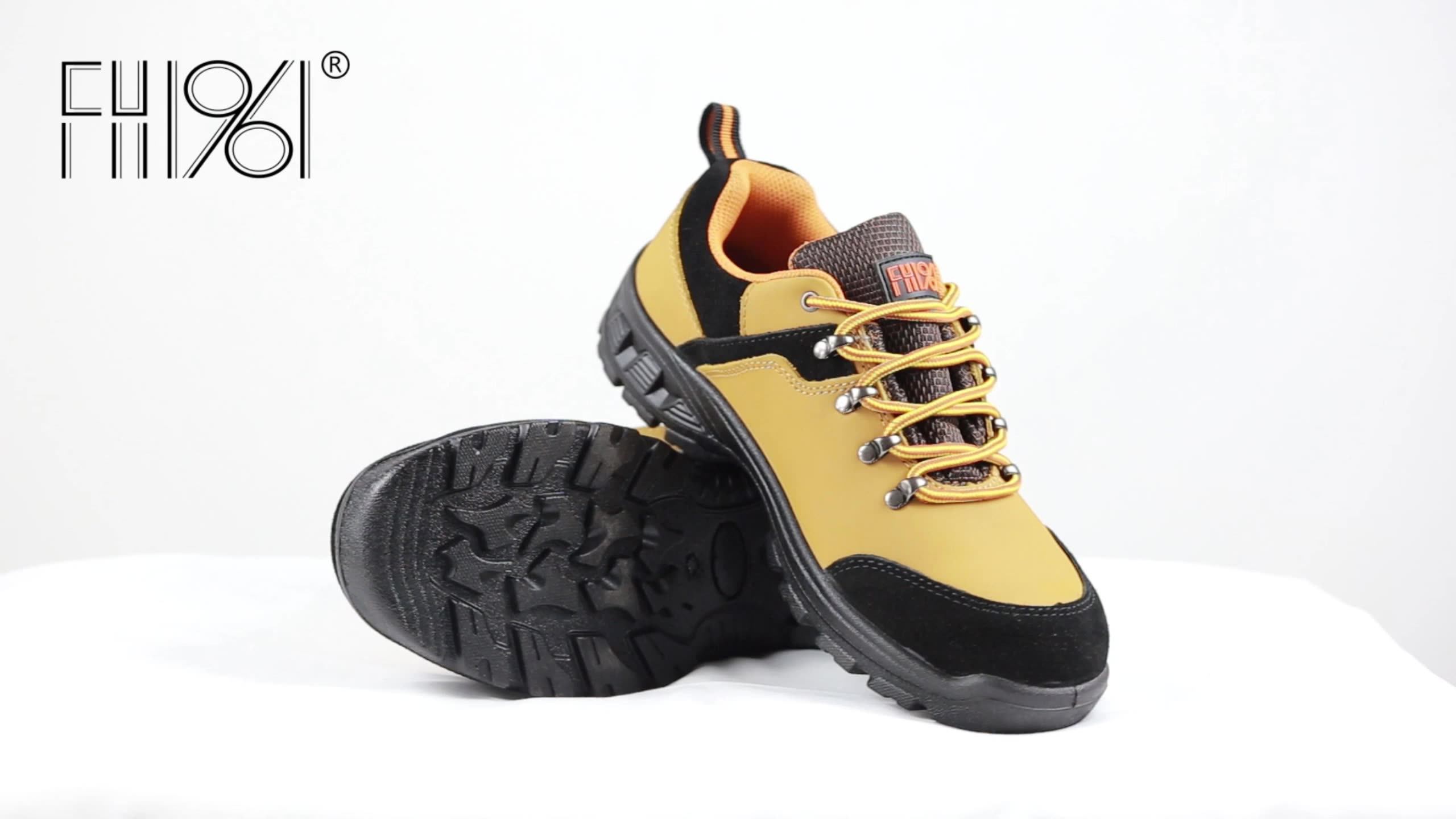 Fh1961 Tactical Safety Shoes With Steel Toe For Harsh Environments