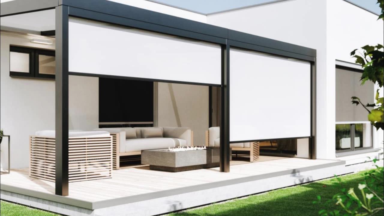 Ggh Zip Track Outdoor Blinds Component Outdoor Horizontal Blinds