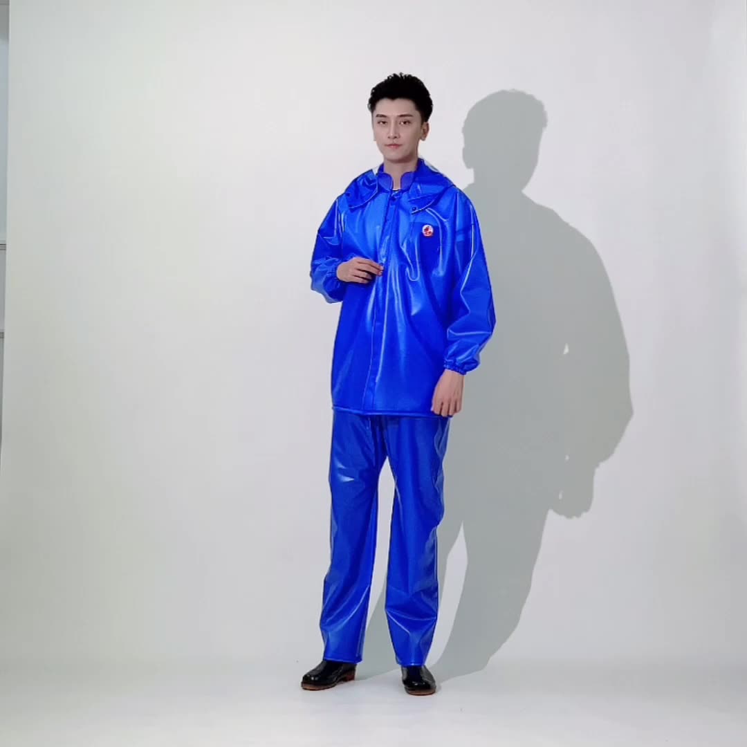 Áo mưa gân bò và quần đi mưa đơn chống nước cho nam giới phần thân dưới đi xe đạp mang đi chống gió và chống nước keo dày toàn bộ chống mài mòn và thoáng khí quần mưa bán áo mưa cao cấp 