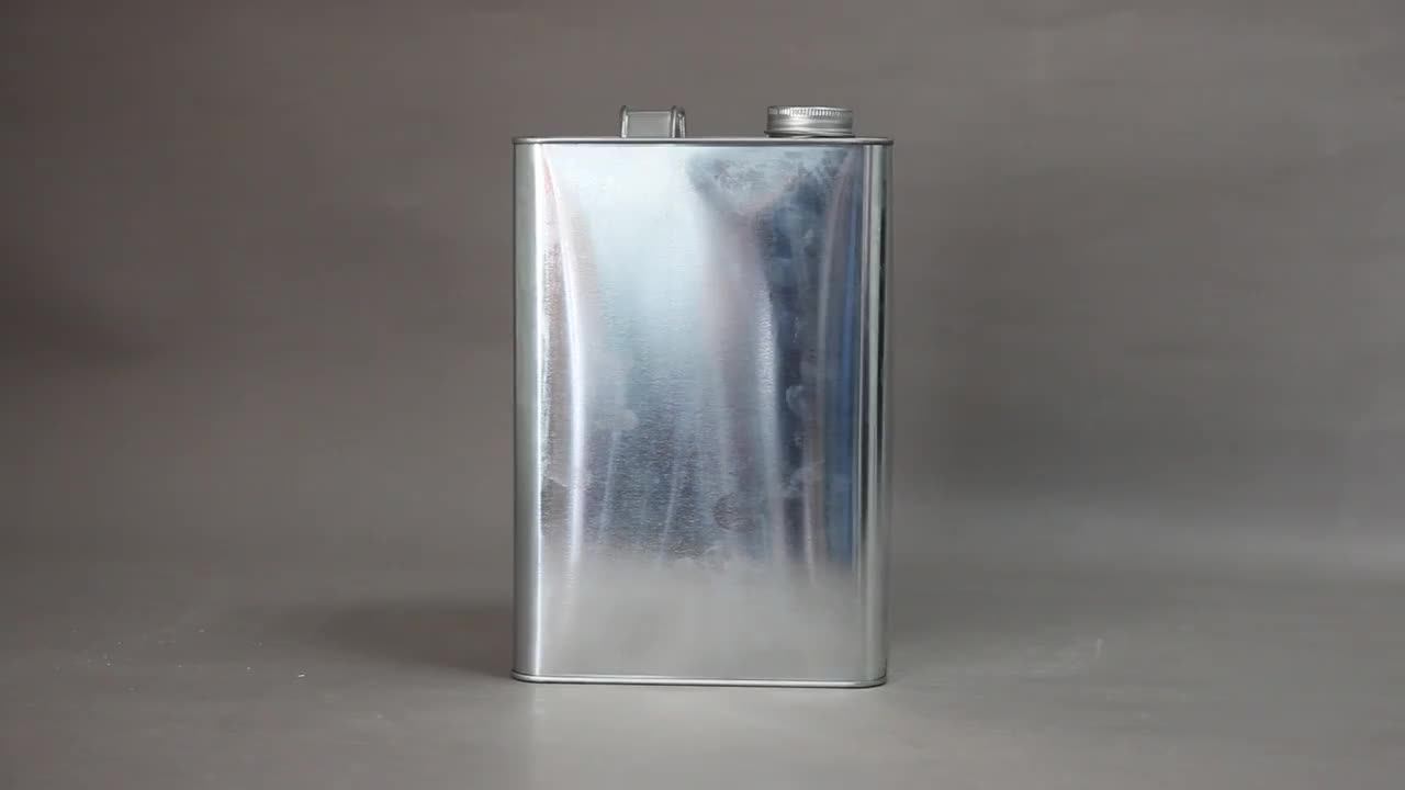 Empty 1 Quart Square Metal Cans,1 Gallon Tin Cans,Fstyle Metal Paint