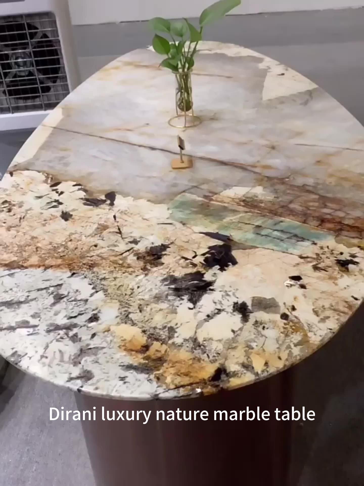 Baxter Lagos Marble Top Dining Table Rectangular Nature Pandora Modern