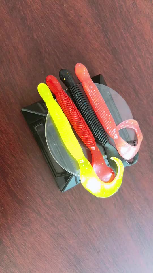 14.3cm 9g Japanese Soft Plastic Baits Fishing Lures Senko Gray Yamamoto