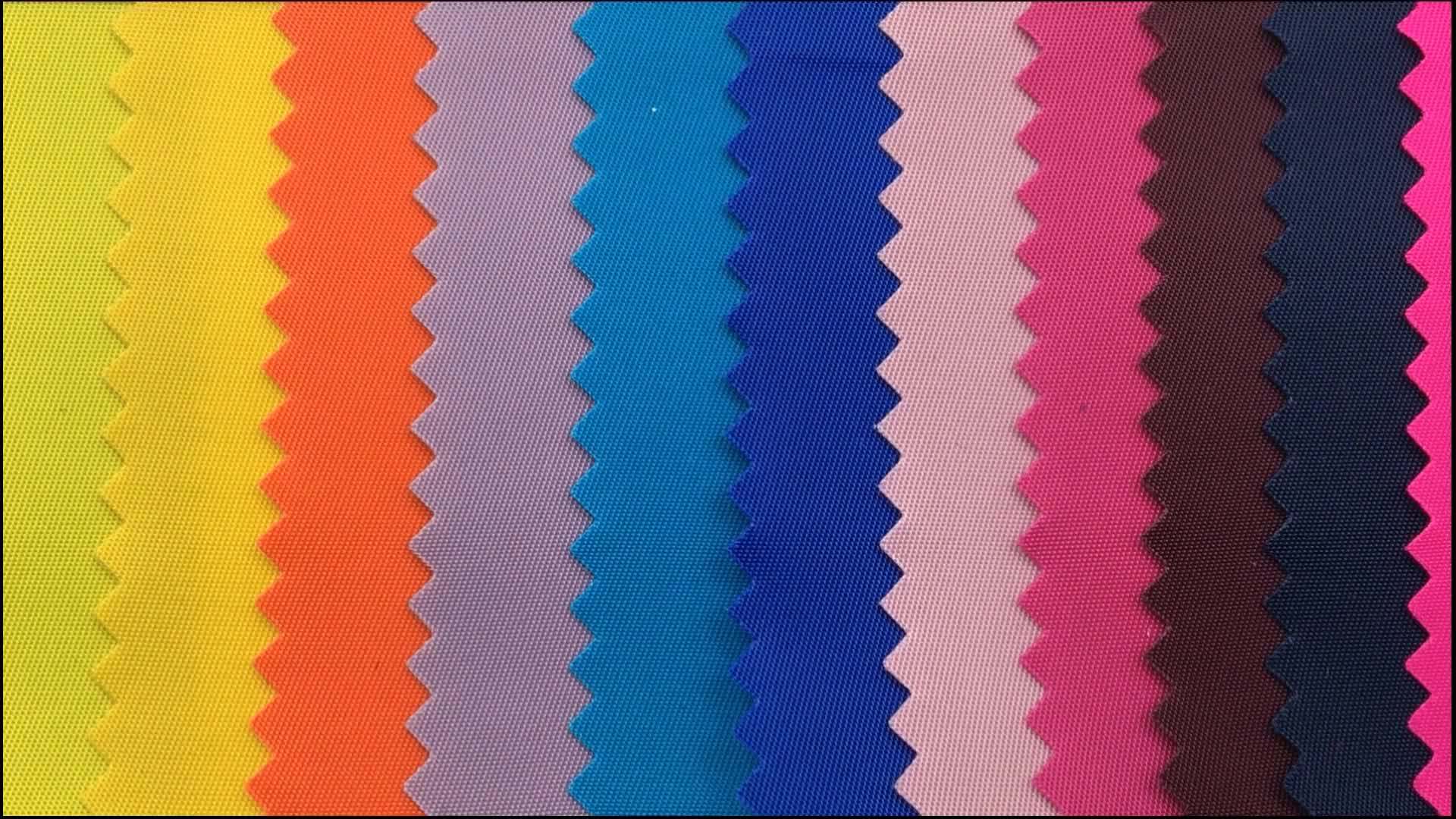 Water Repellent Or Waterproof 210d 290t Twill Nylon Fabric With Pu