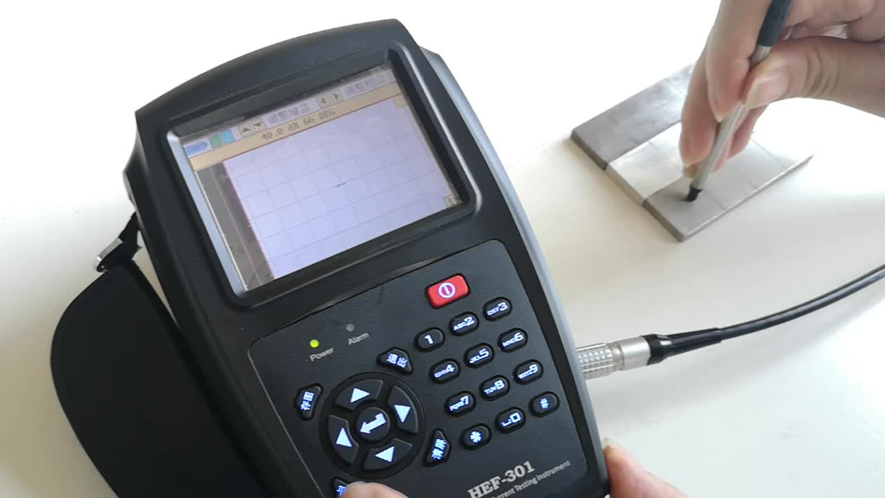 Portable Eddy Current Tester Hef301 Buy Eddy Current Flaw Detector