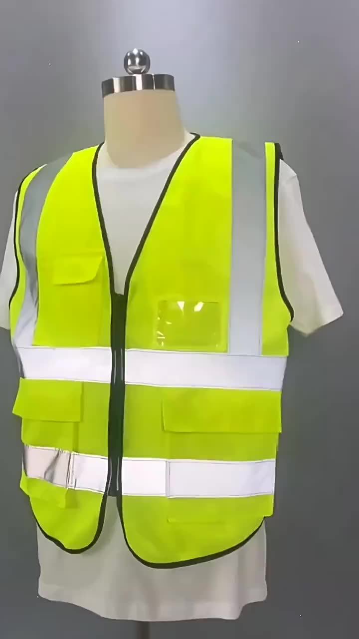 反光背心反光马甲反光衣可印字交通执勤工地透气环卫安全服多口袋-阿里巴巴