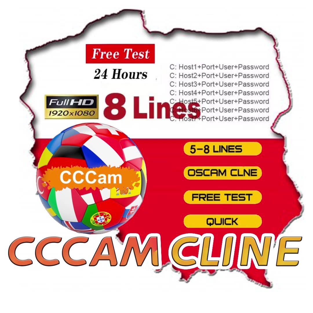 1 Year Cccam Lines Poland Europe Cccam Oscam Cline 8 Lines Cccam