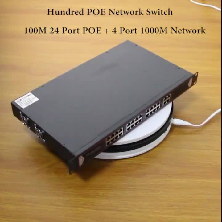 Huawei Poe Switch 100m 24 Port Poe Network Switch With 4 Port 1000m