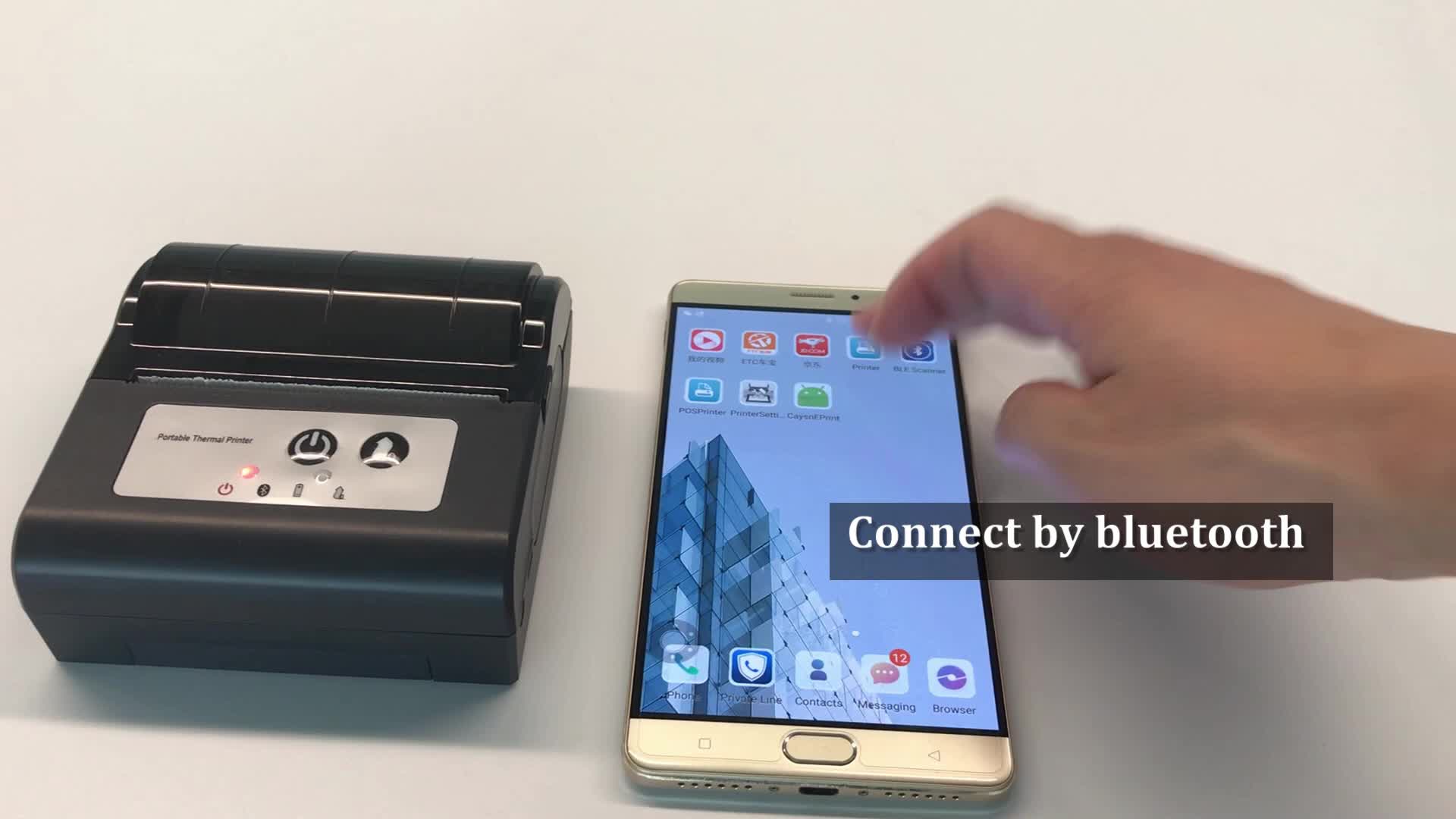 Factory Price 58mm Thermal Receipt Portable Printer 