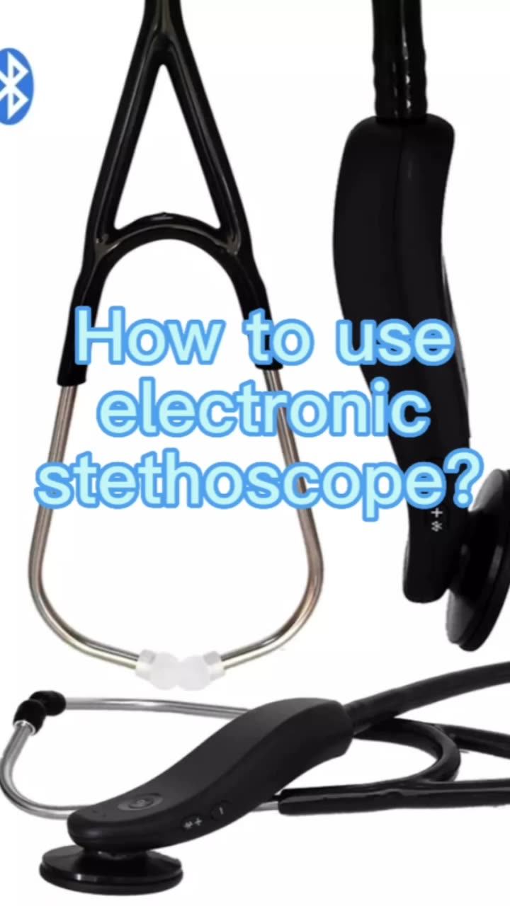 Ce Approved Digital Estetoscopio Wireless Stetoscope Medical Electronic