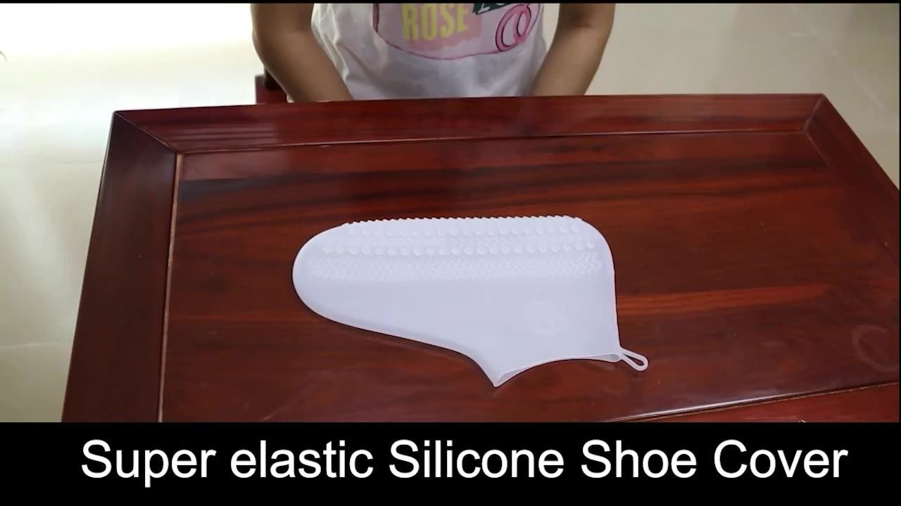 Newest Women Men & Kids Waterproof Shoes Covers Elastic Silicone Keep