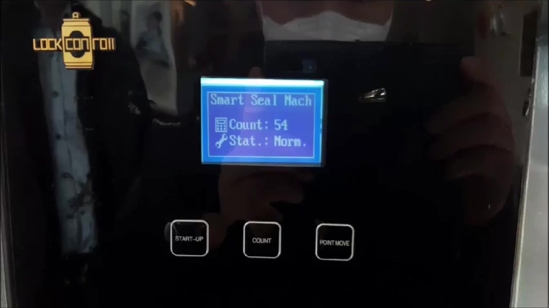 Korea Automatic Can Seamer Machine,Can Sealing Machine,Rock Can Roll