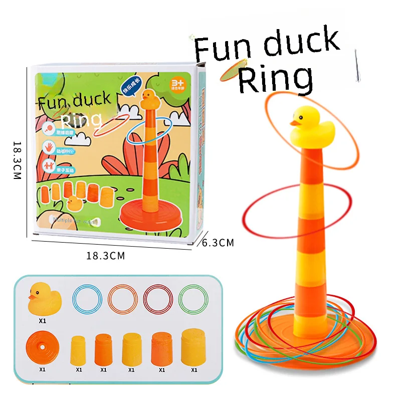 B.Duck, кольца, интерактивная игрушка для детей и родителей