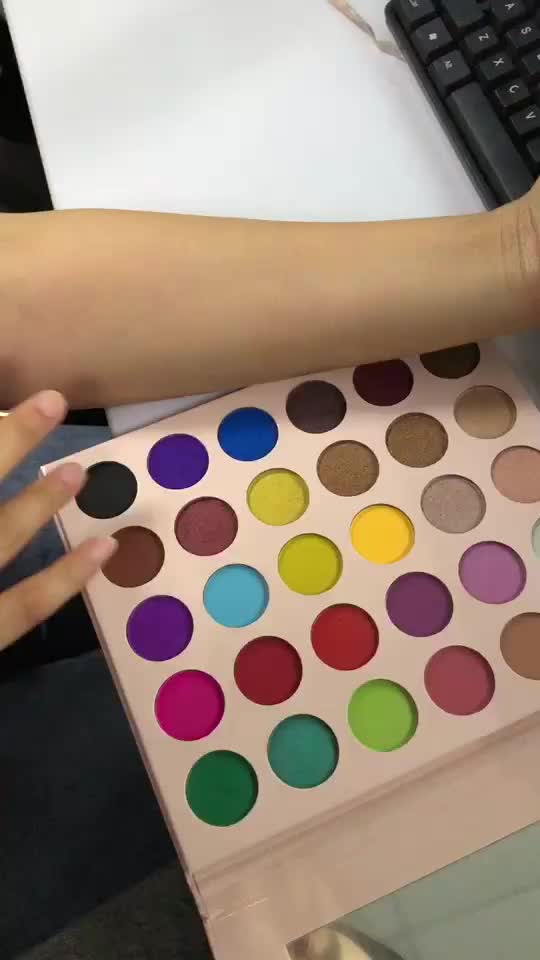 Download Single Matte Glitter 30 Color Private Label High Pigment Loose Compact Eyeshadow - Buy Eyeshadow ...