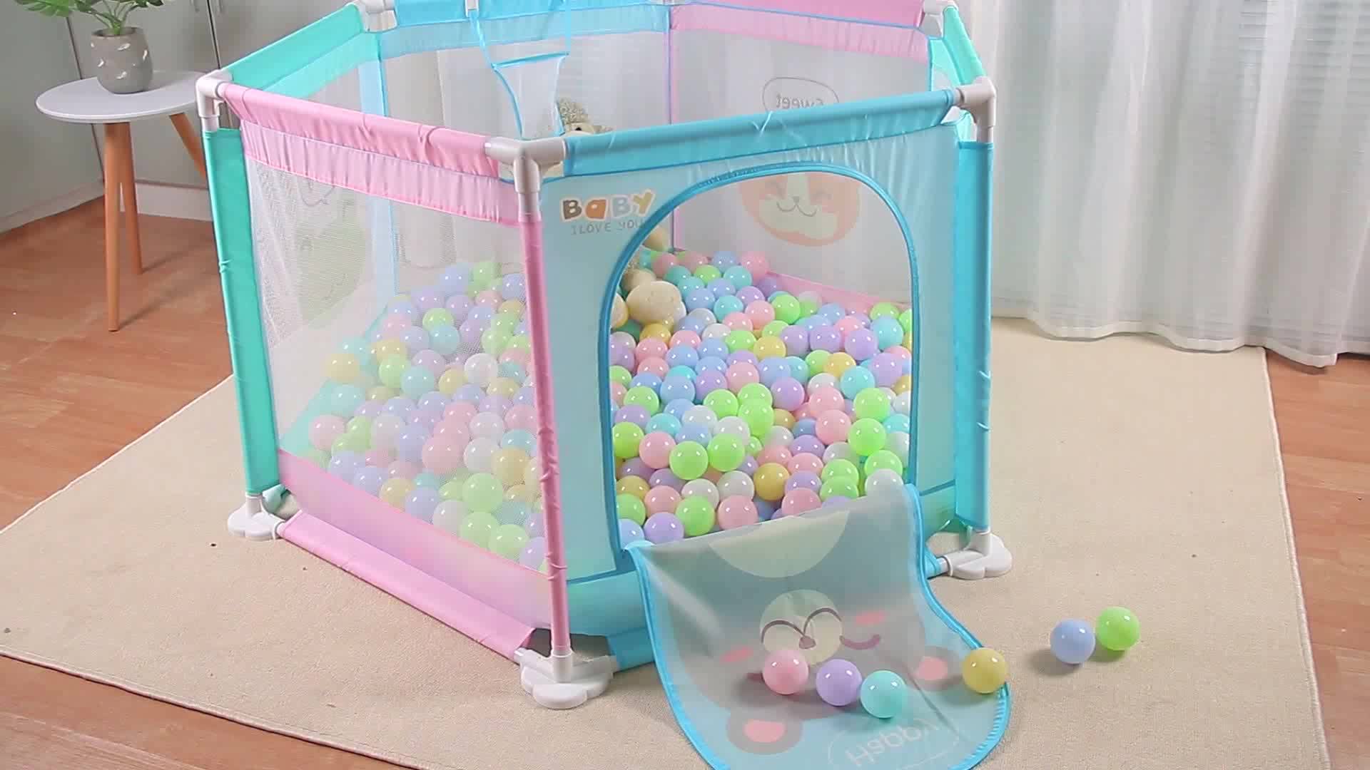 Kids Play Yard/ Children Game Indoor Cloth Fence/ Baby Playpen Buy