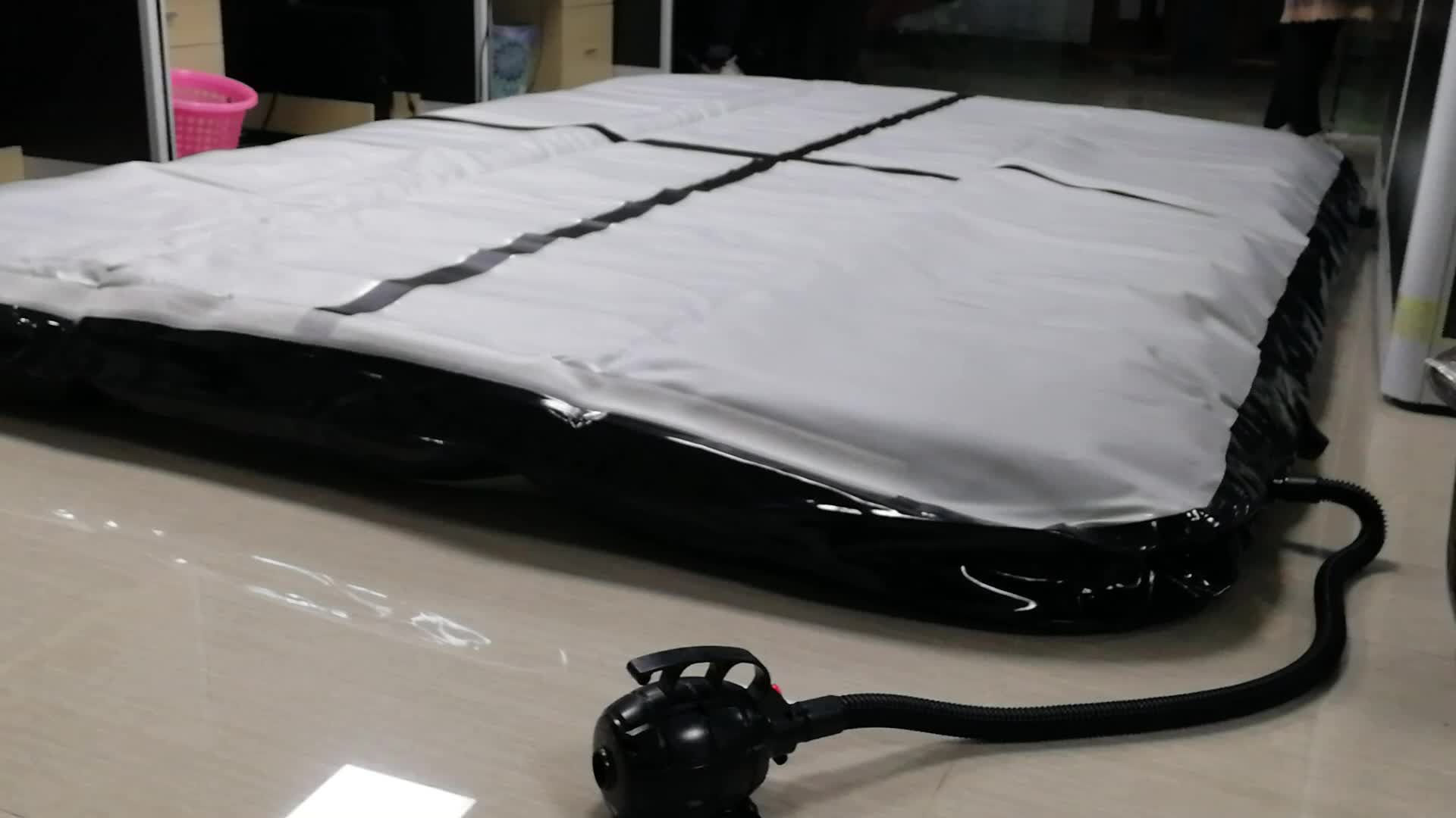 Black Inflatable High Jump Landing Mats Australia Home Exercise