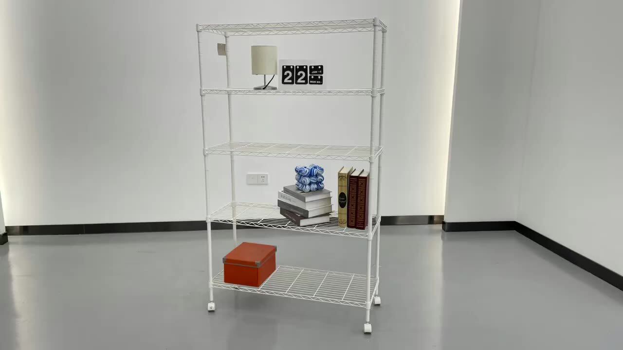 Wholesale Frame Powder Coating Wire Shelving Pantry Shelf Small Wire