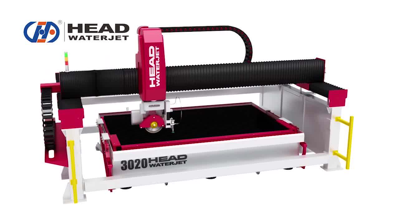 Granite Marble Large Plate Kitchen Table Counter Top Cutting Saw Jet