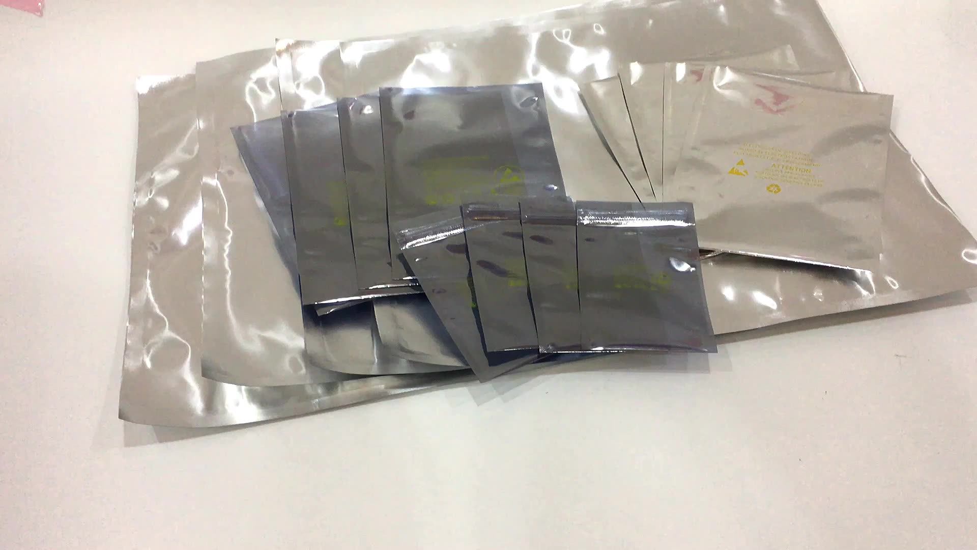 Customized Antistatic Esd Shielding Bags Electrostatic Discharge