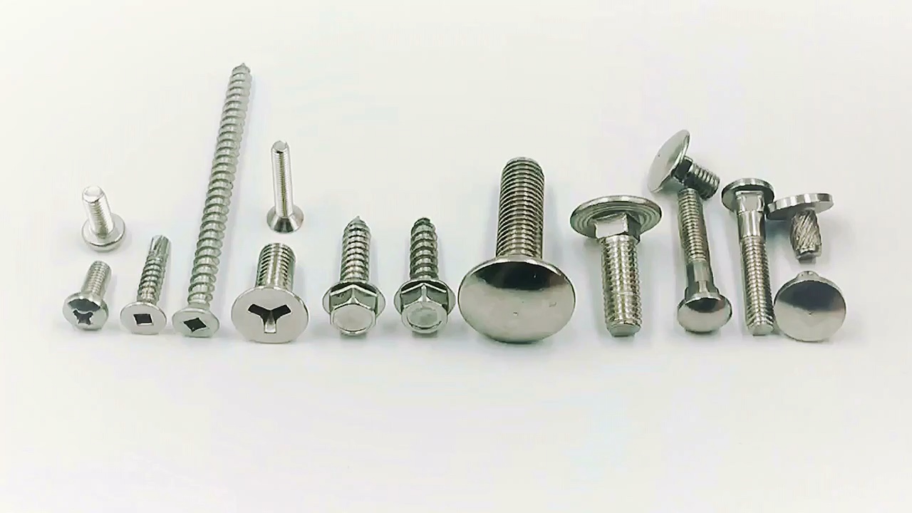 Customized Stainless Steel Square Drive Flat Countersunk Head Self