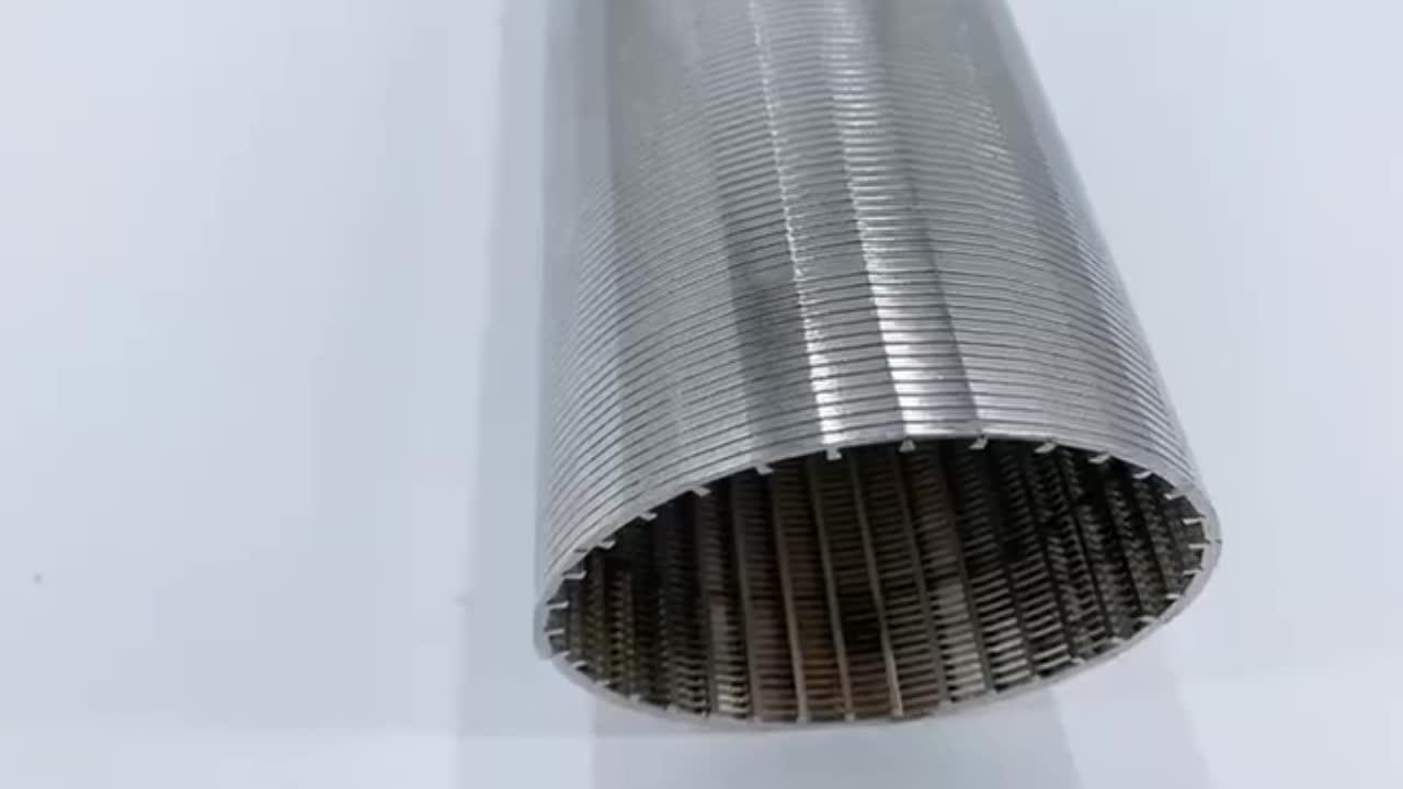 Stainless Steel Johnson Wedge Wire Screen Pipe Water Well Screen Buy