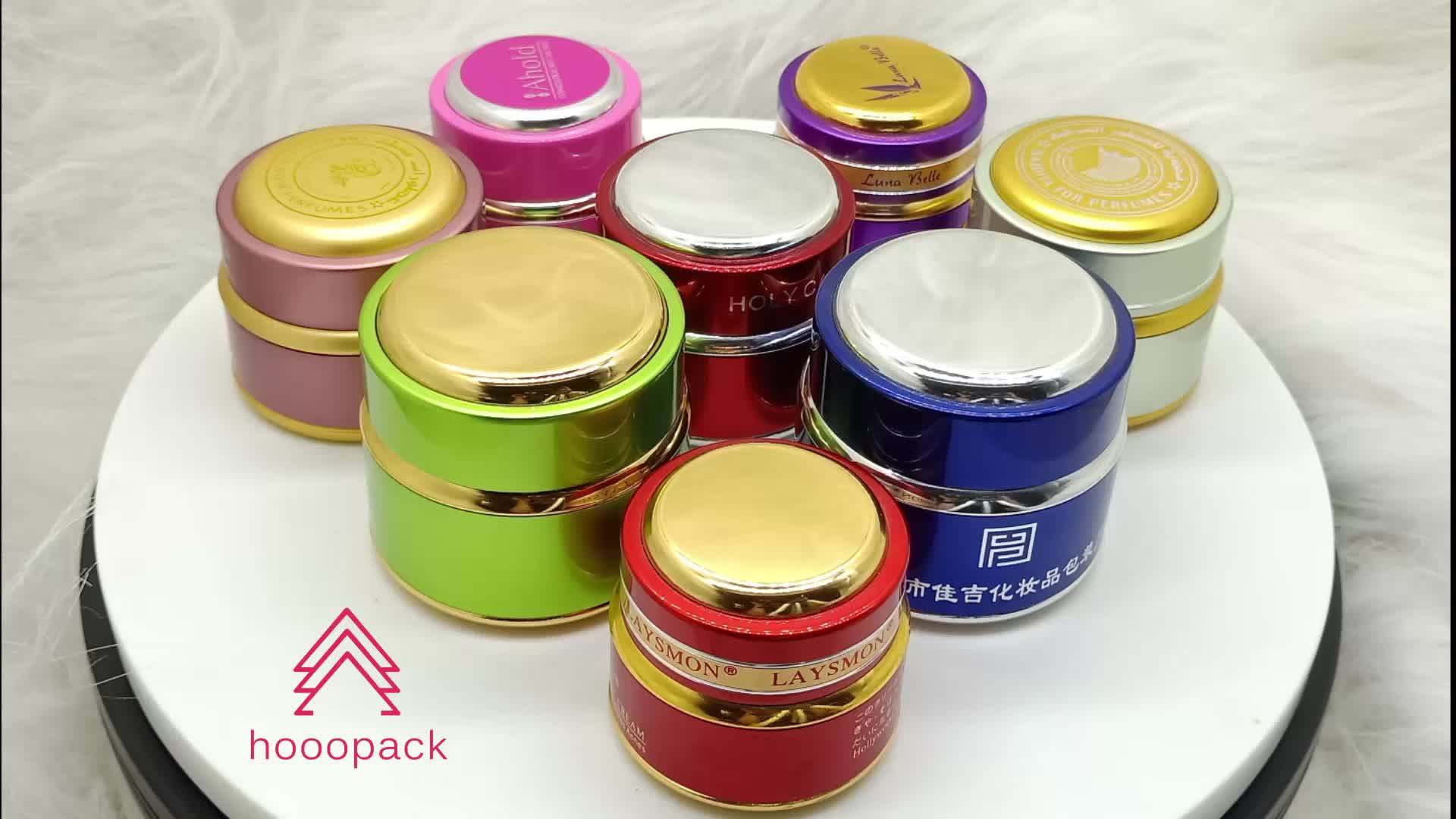 Beauty Product Containers Aluminum Hair Cosmetic Jar Luxury Frame Buy