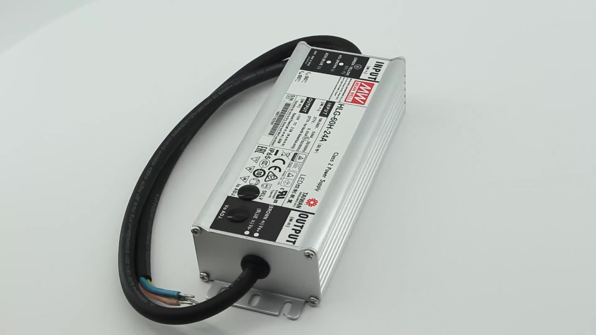 Mean Well CLG-60-36 61.2W Single Output Switching Power Supply LED Driver//CLG-60 Series//LED Lighting Use 36V 1.7A