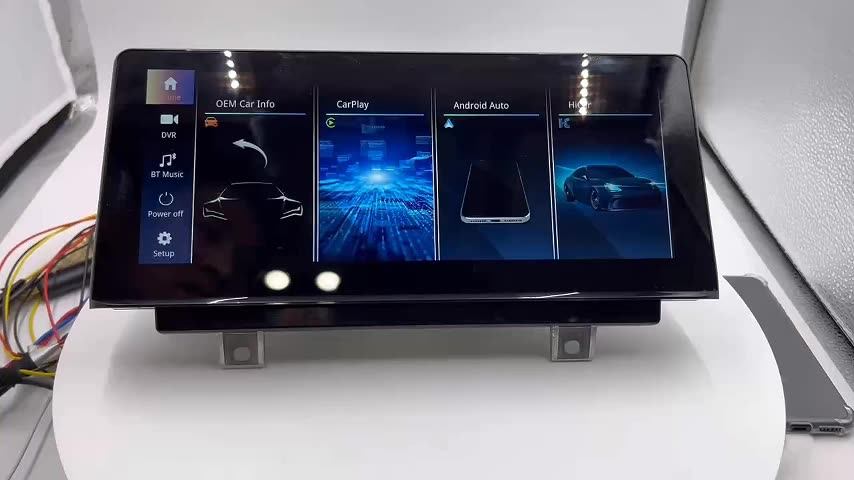 10.25 Inch Linux System Wireless Carplay Android Auto Player for