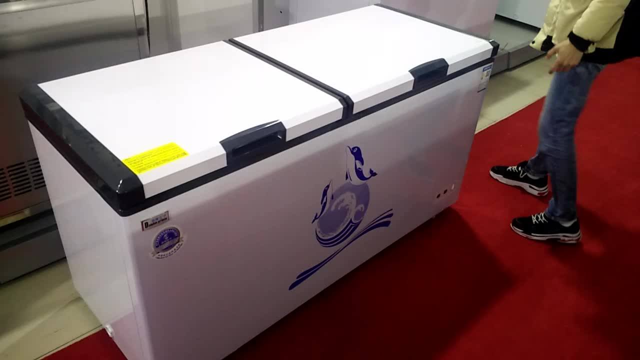 400l Commercial Double Temperature Price Deep Lg Refrigerator And Freezer Buy Freezer Deep