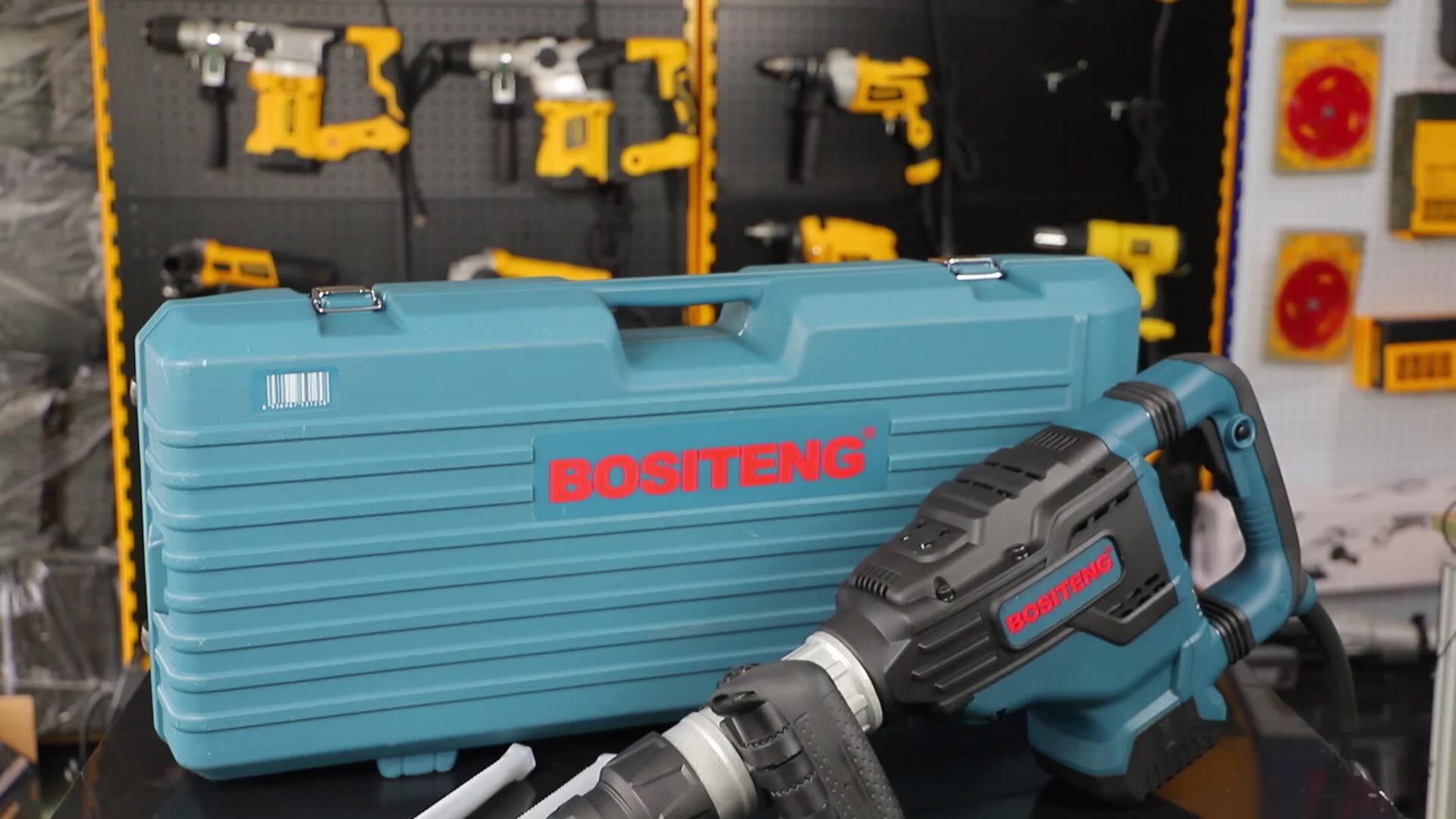 Professional Level 2100w Electric Demolition Hammer Grease Breaker Jack