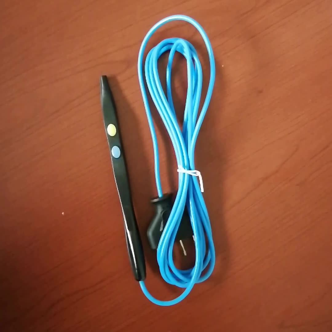 Ce Approval Reusable Electrosurgical Pencil Esu Pen Surgical Cautery