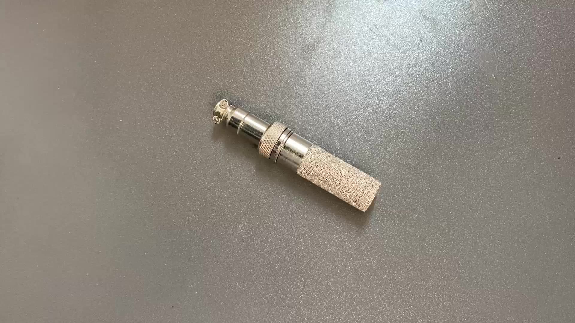 Sintered Stainless Steel Temperature Humidity Sensor Sht Metal