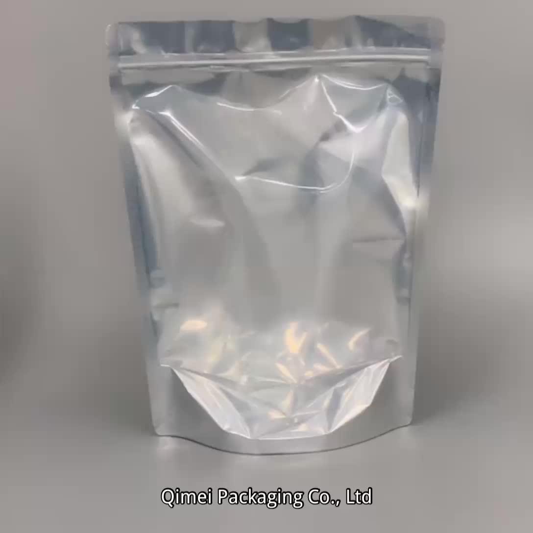 Food Grade Mylar Packaging Bags Clear Plastic Bags For Popcorn