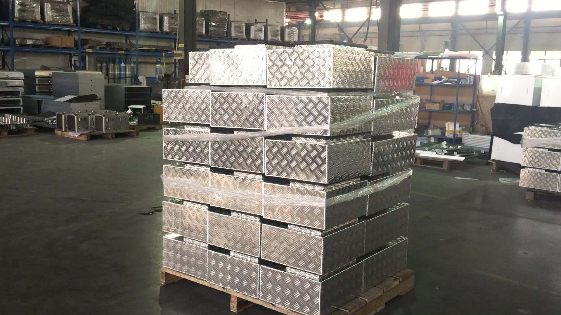 Custom Aluminium Toolbox Top Open Ute Truck Box Sheet Metal Fabrication