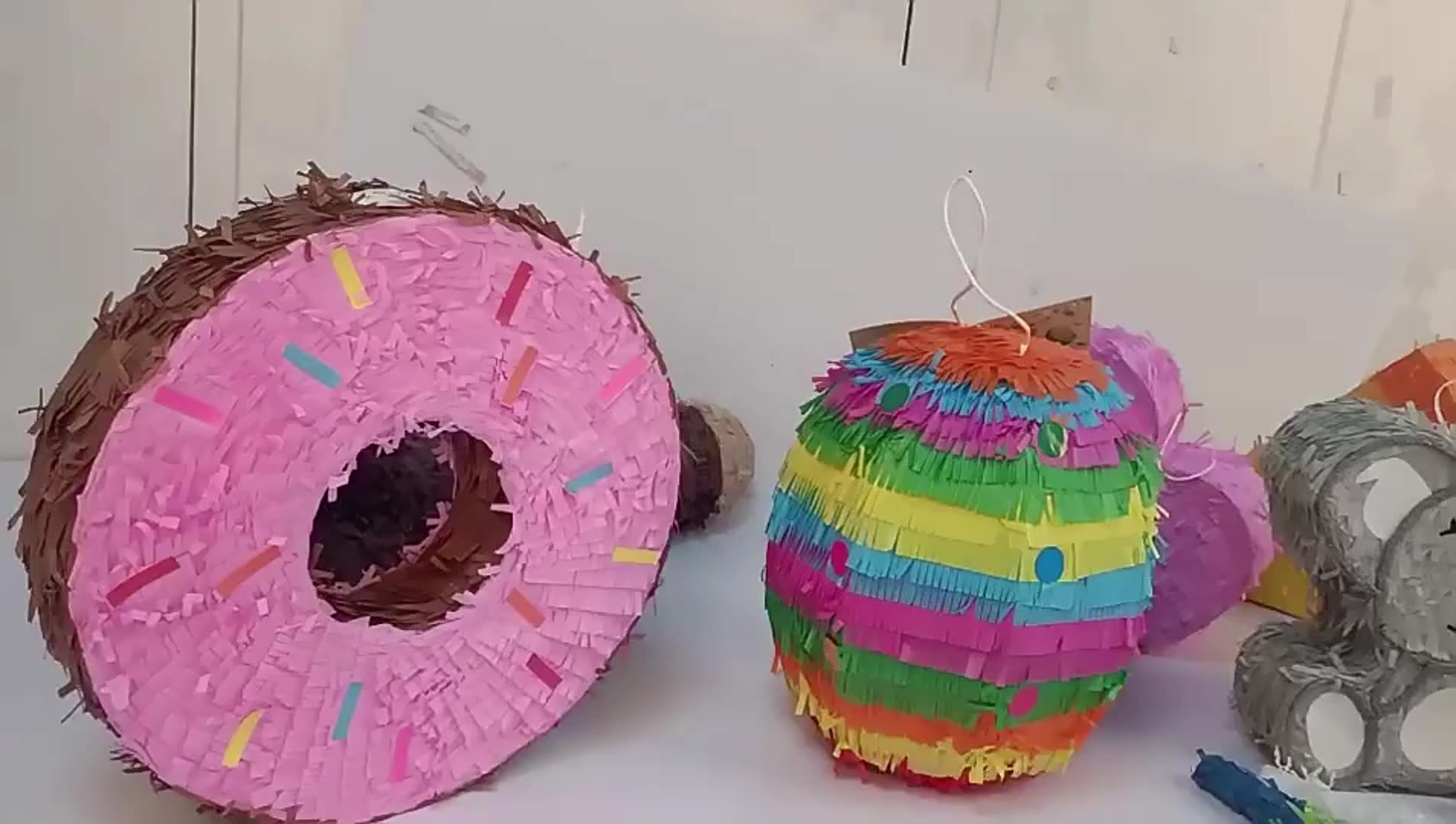 Pafu Easter Egg Pinata For Kids Easter Colorful Egg Pinata Candy