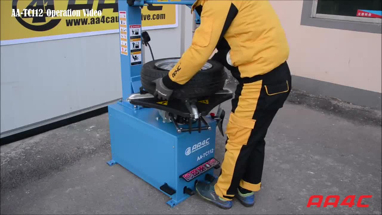 Aa4c Auto Tyre Changer Semi Automatic Tire Changing Machine Tire