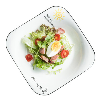 8-inch ceramic rice plate to yashangjia ceramic dish plate