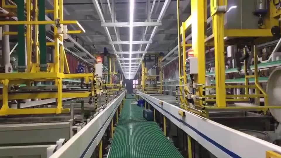 Automatic Copper/nickel/chrome Electroplating Line For Sanitary