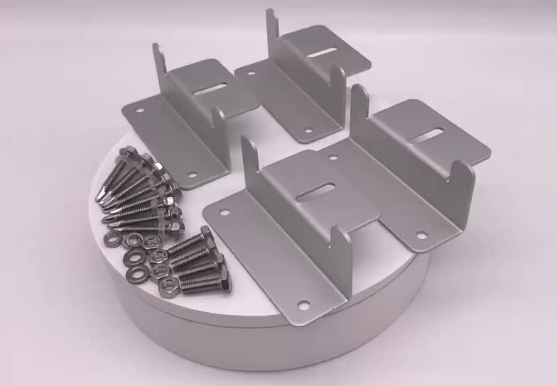 Sinasolar Zj10 Heavy Duty 4" Aluminium Z Brackets Roof Mounted Supporting Solar Panel Z