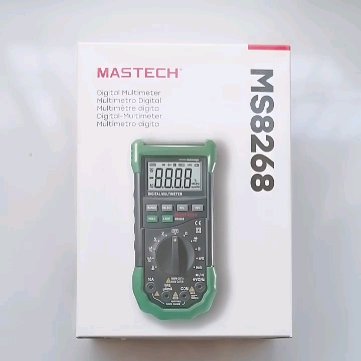 Mastech Ms8268 Series Digital Ac/dc Auto Manual Range Digital